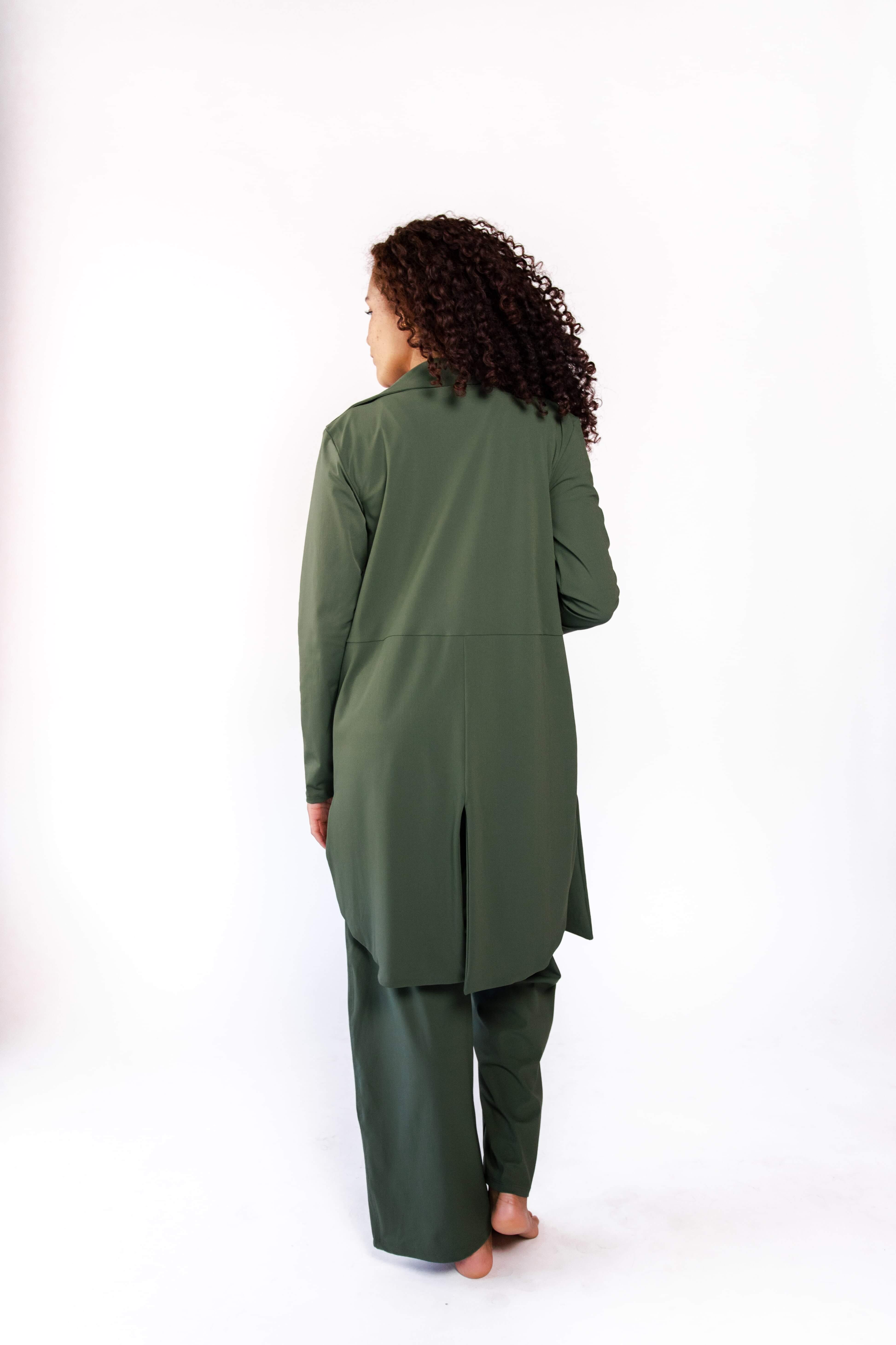 Trinity Blazer - Forest Green image number 4.0