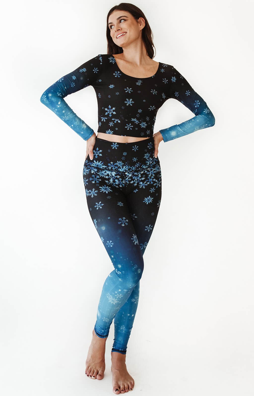 YD Legging - Snowy Night image number 2.0