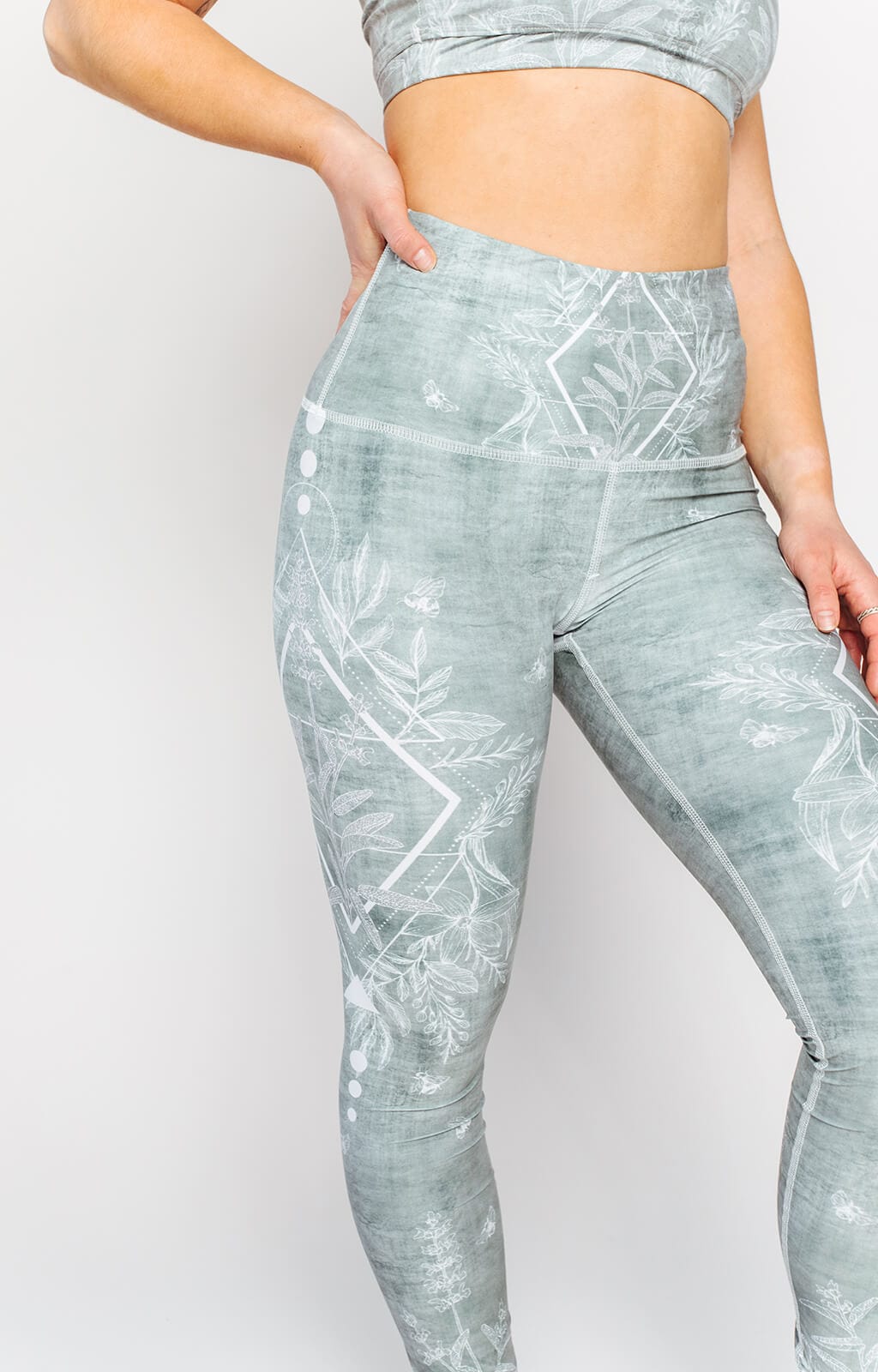 YD Legging - Pure Sage image number 2.0