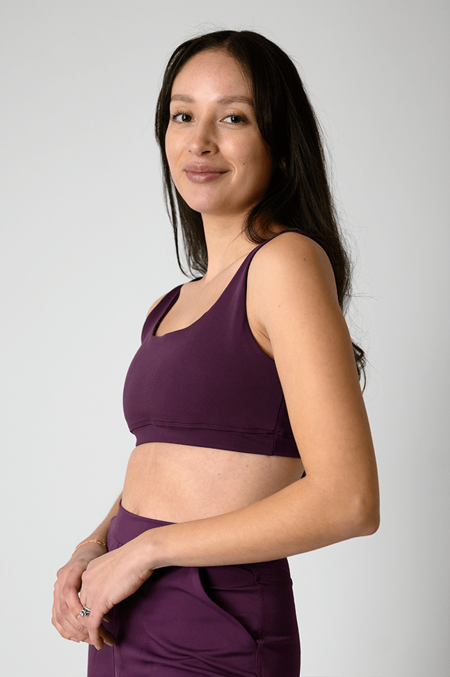 Everyday Sports Bra - Mulberry image number 1.0