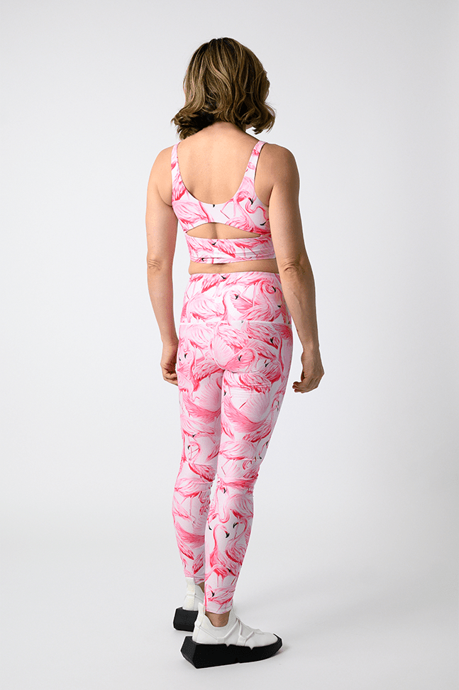 Limitless Sports Bra - Ready to Flamingle image number 3.0