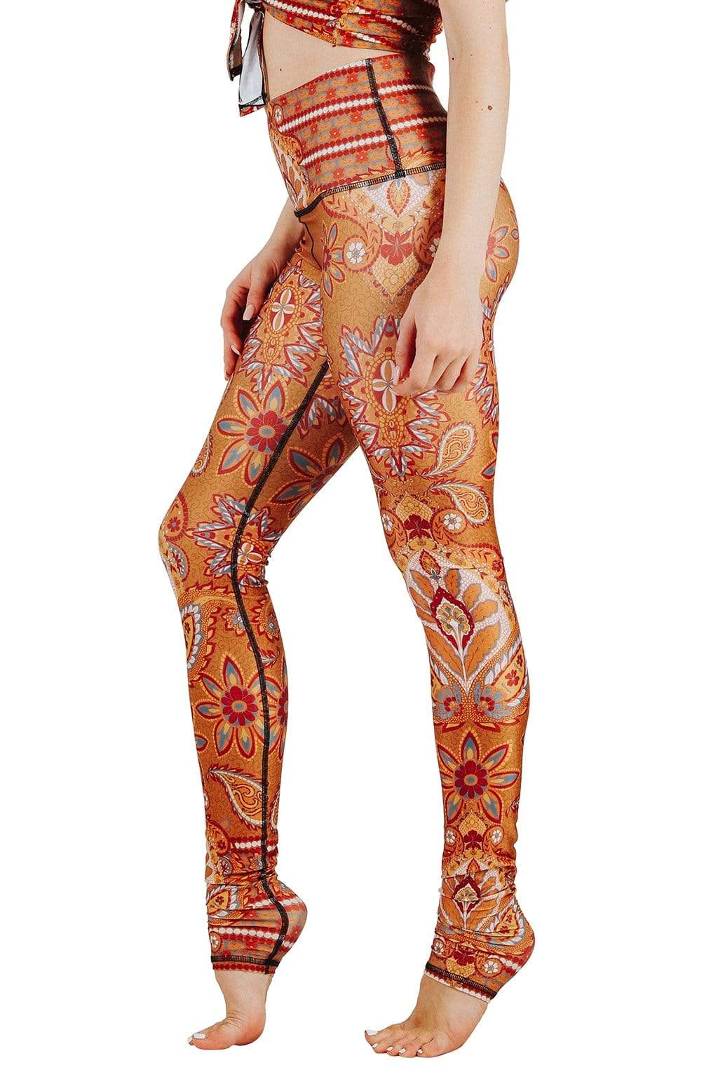 YD Legging - Rad Paisley image number 1.0