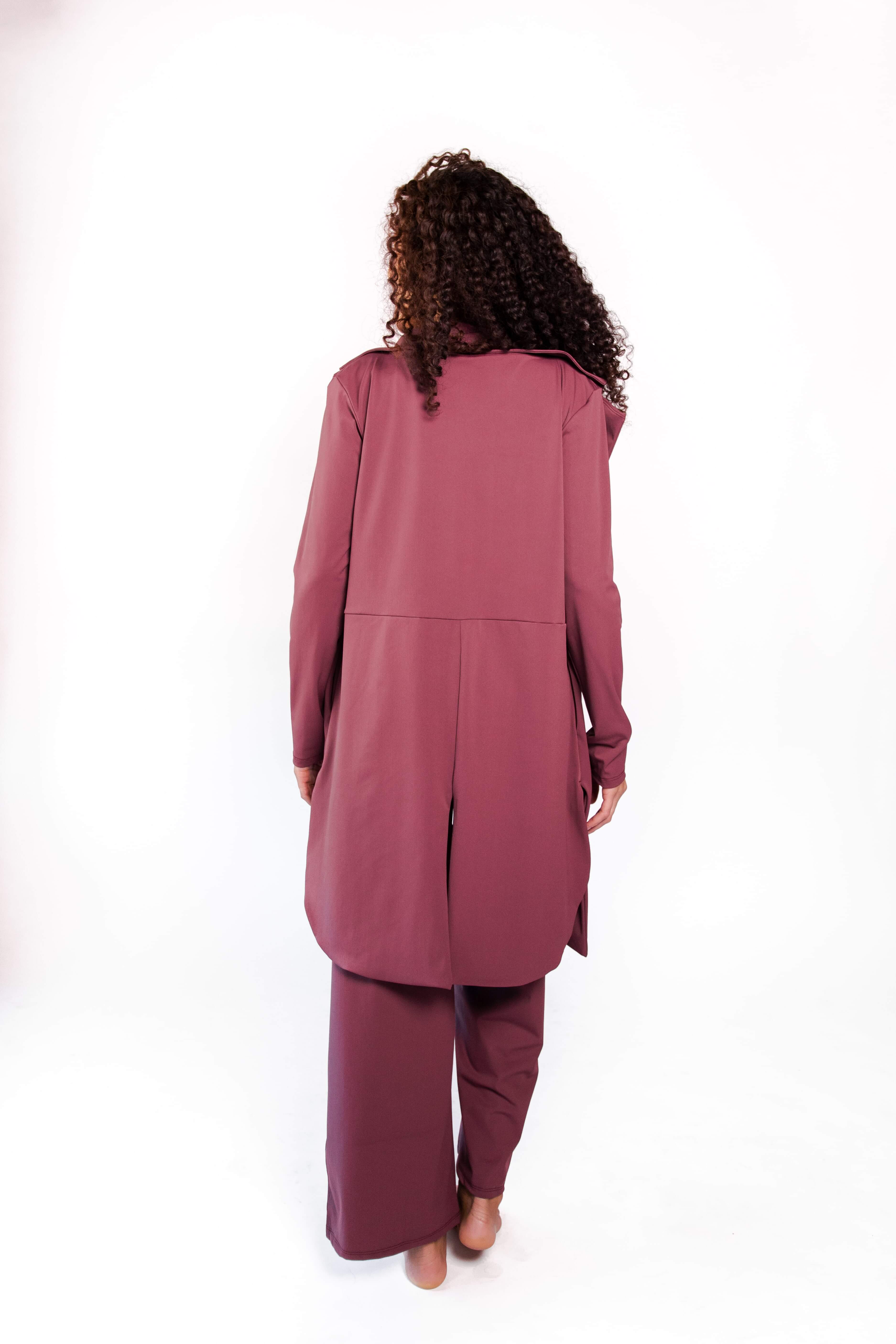 Trinity Blazer - Maroon image number 2.0