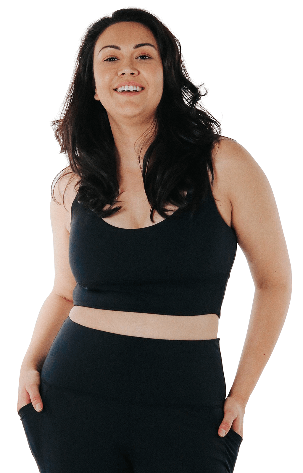 Limitless Sports Bra - Jet Black image number 5.0