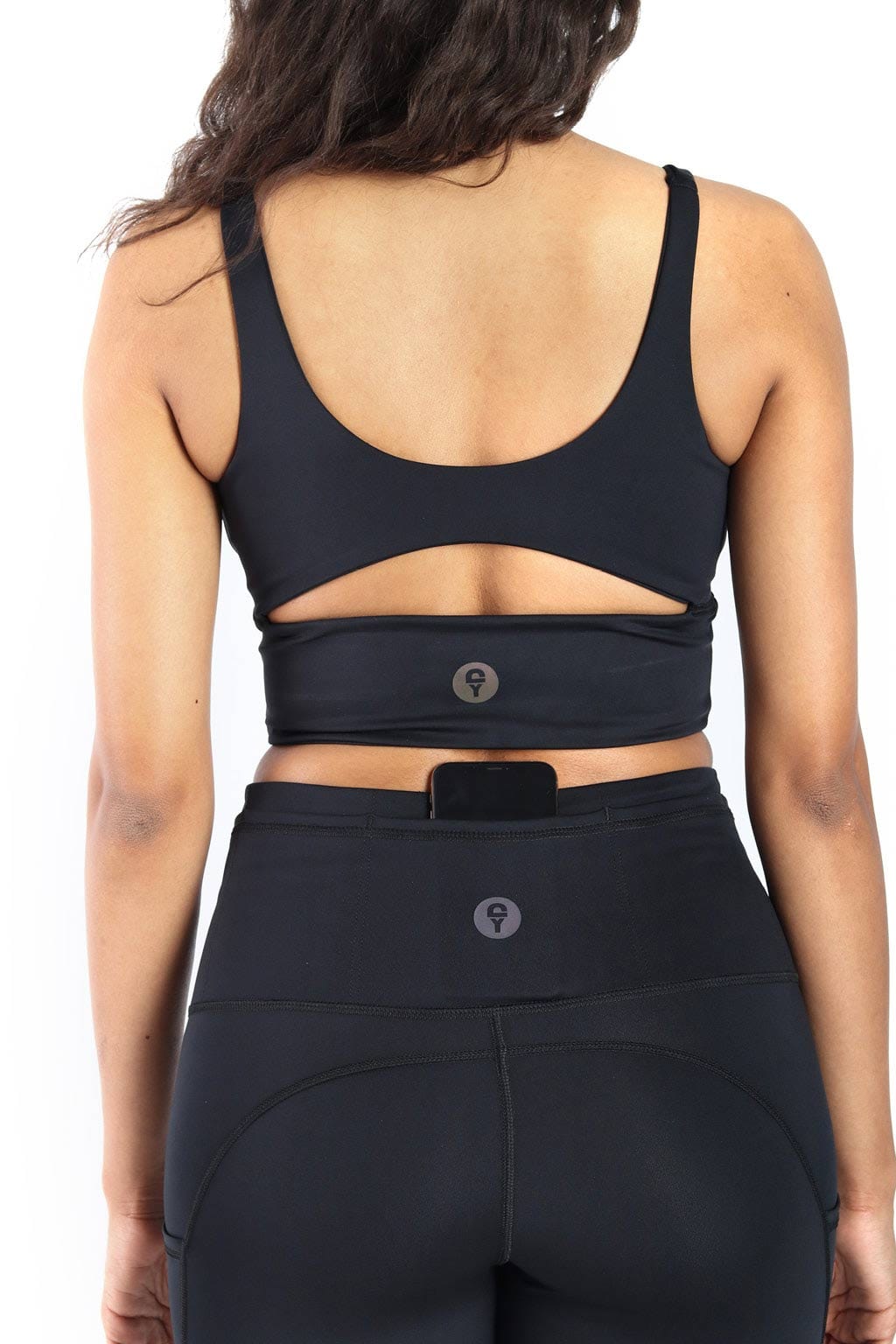 Limitless Sports Bra - Jet Black image number 2.0