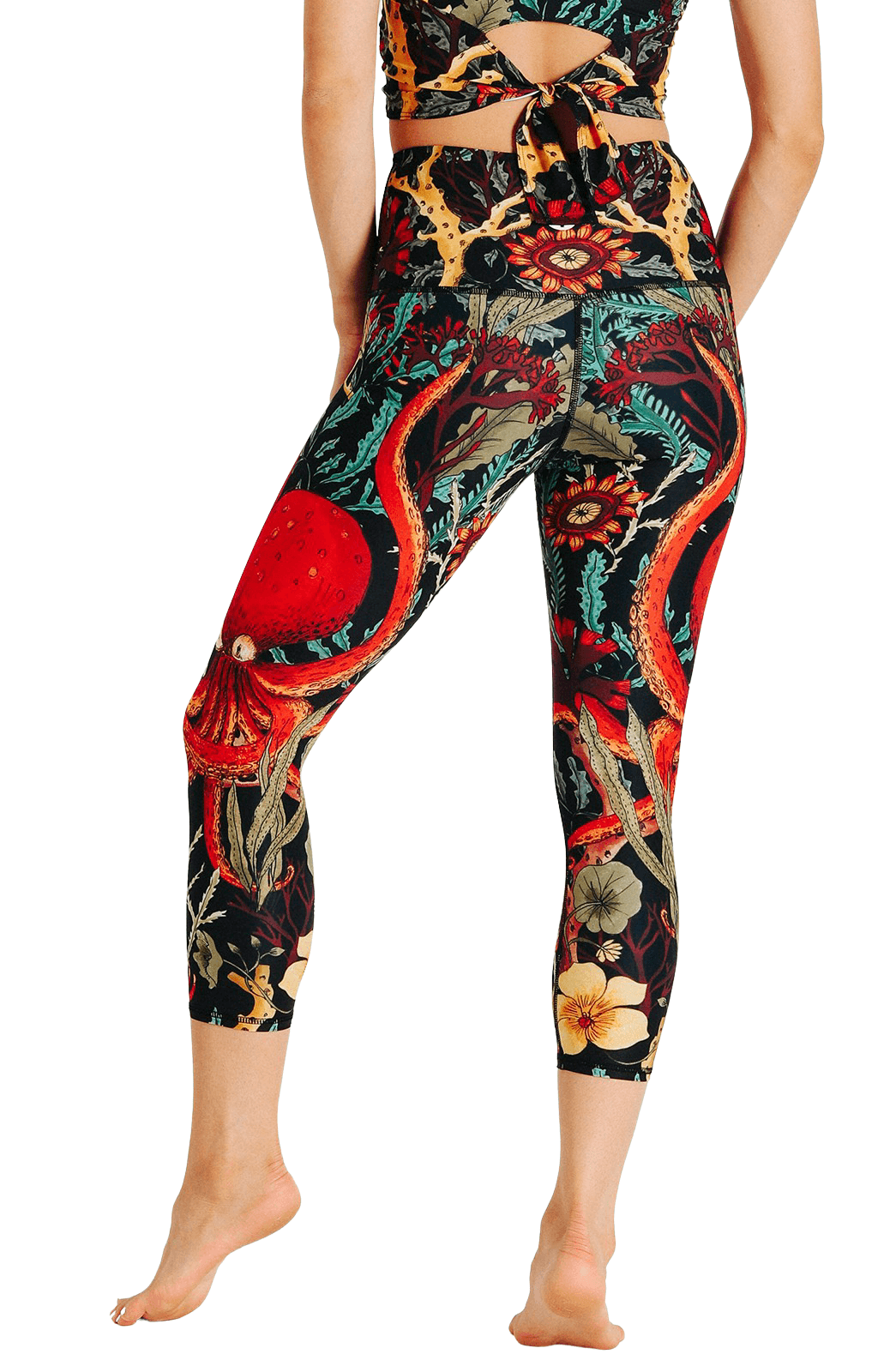Capri Legging - Coral My Name image number 4.0