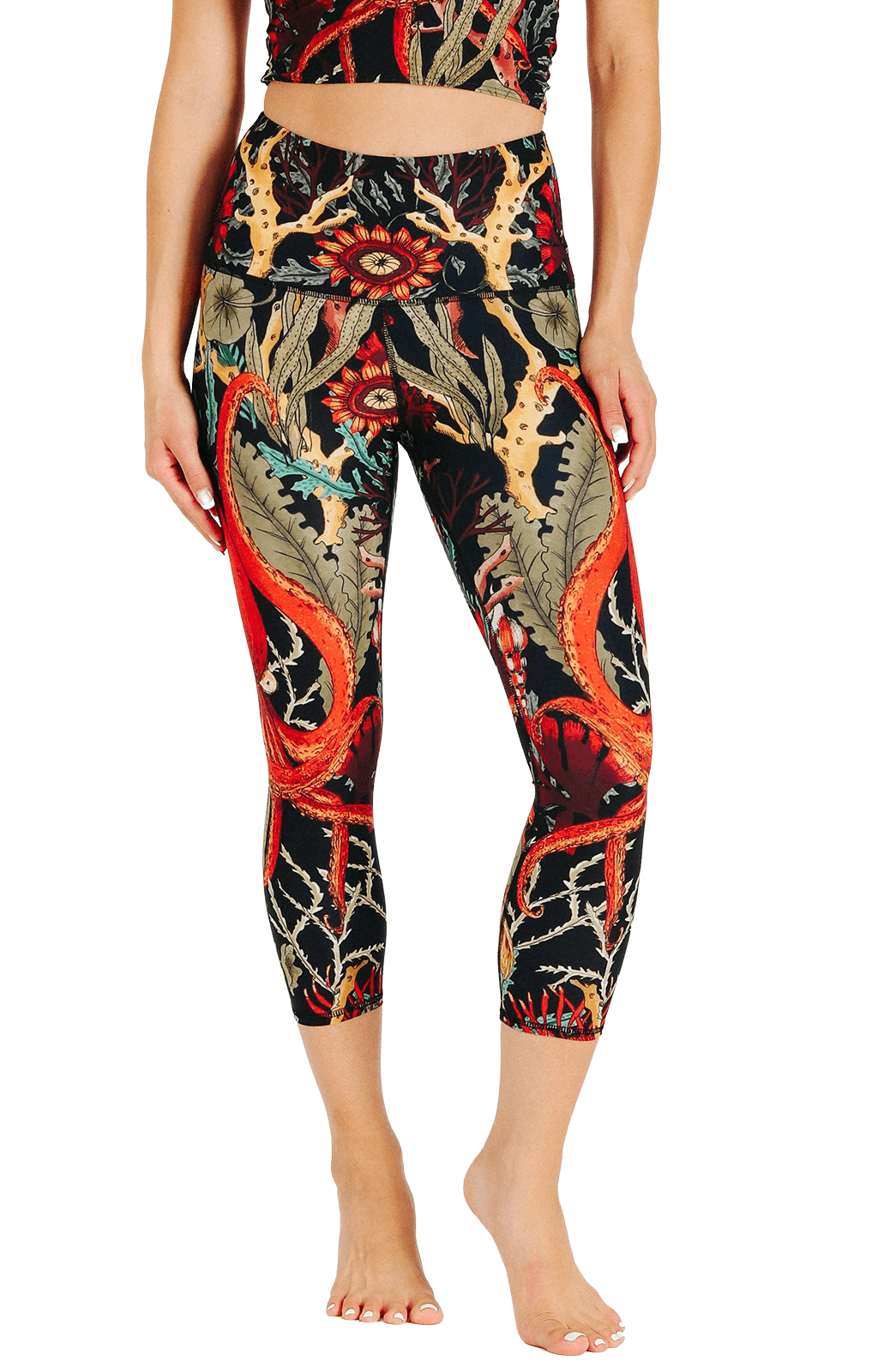 Capri Legging - Coral My Name image number 1.0