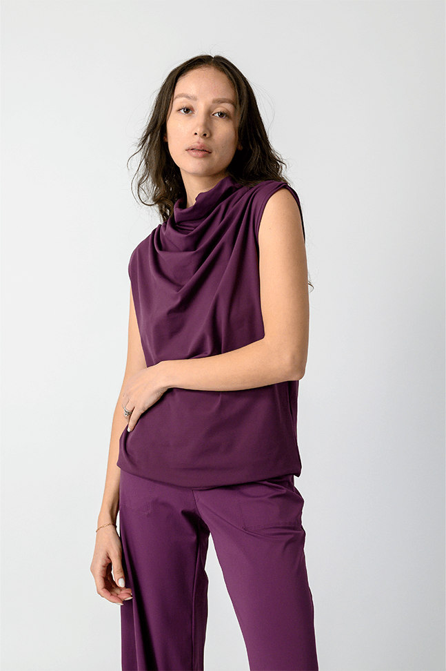 Goddess Tank - Mulberry