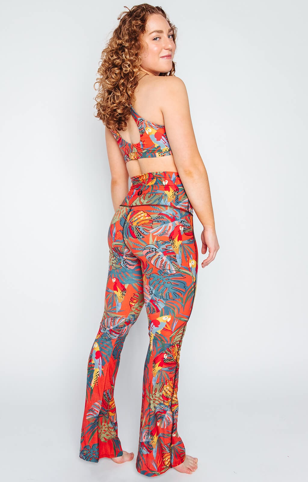 Split 'N Flare Pant - Tropical Paradise image number 3.0