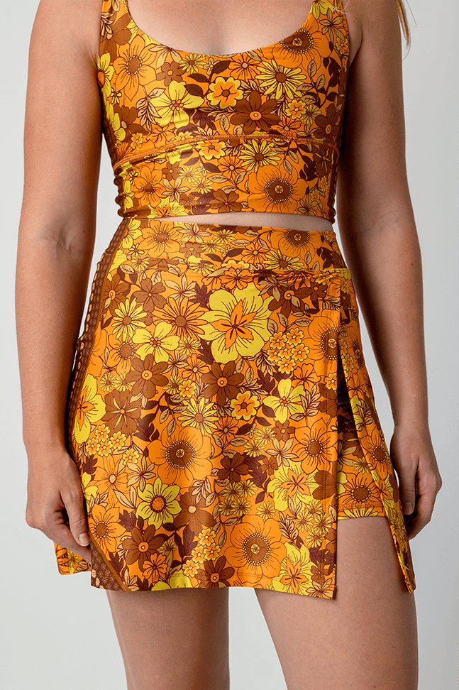 Court Skort - Flower Power image number 3.0
