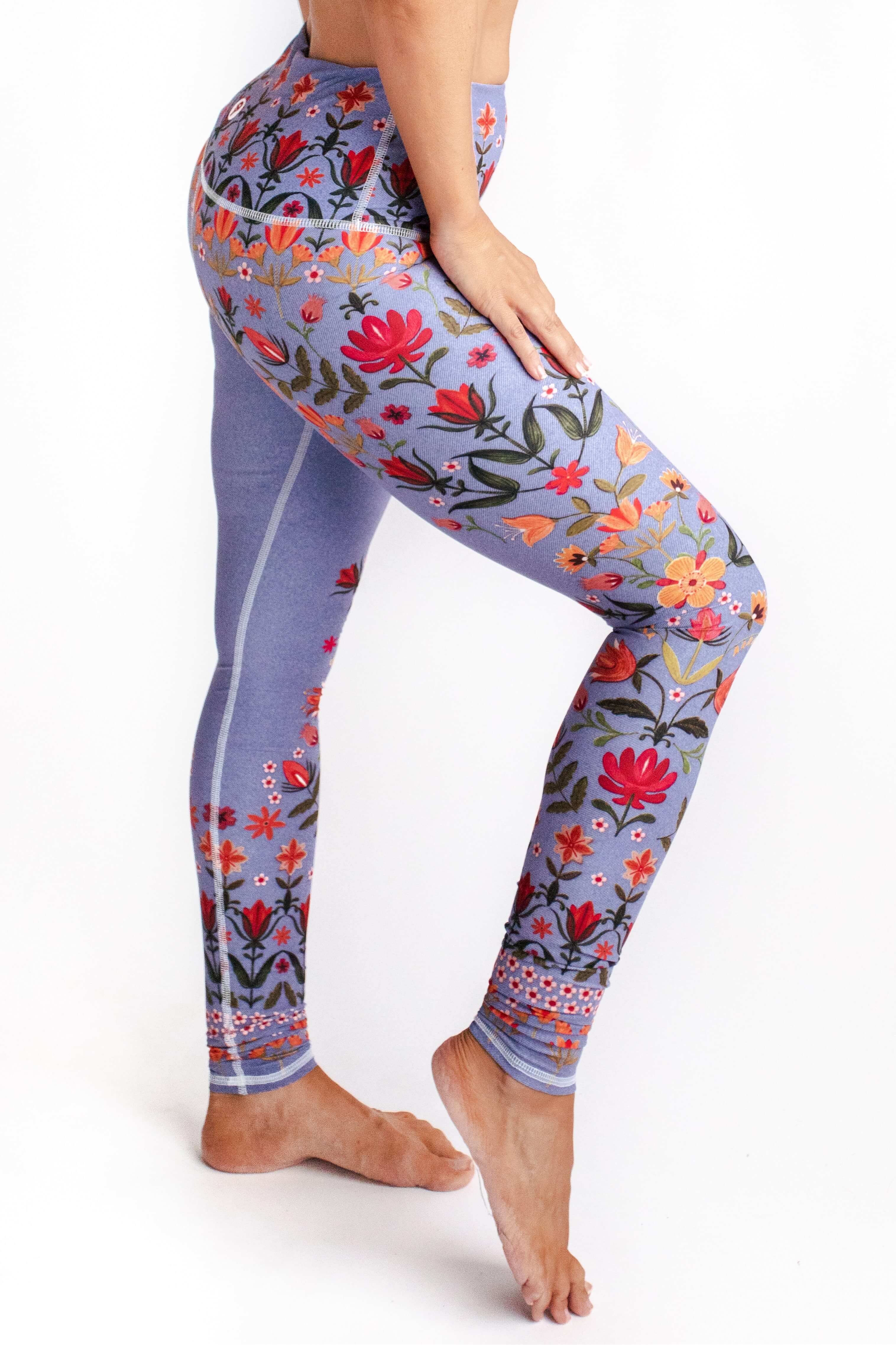 YD Legging - Lavender Love image number 3.0