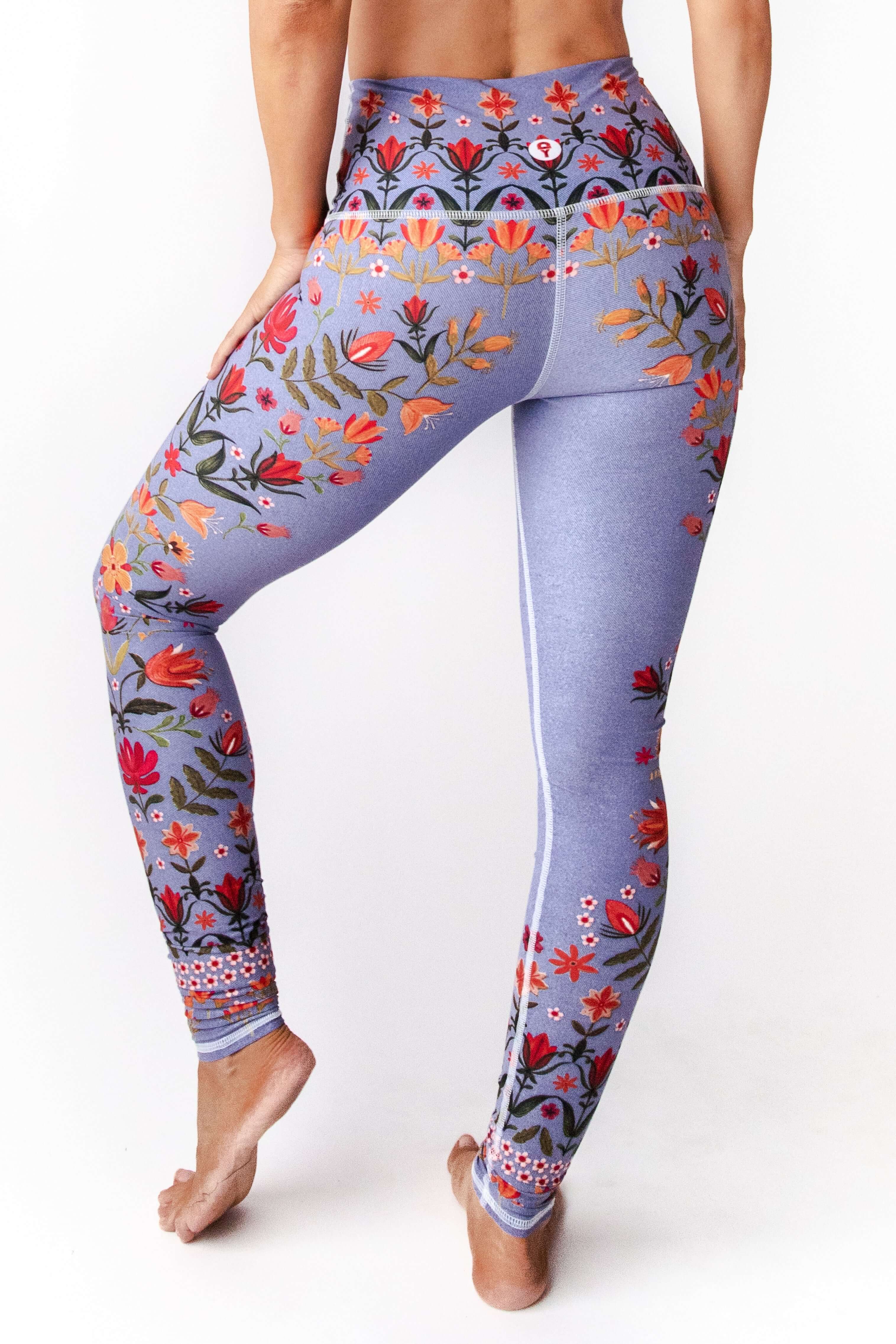 YD Legging - Lavender Love image number 4.0