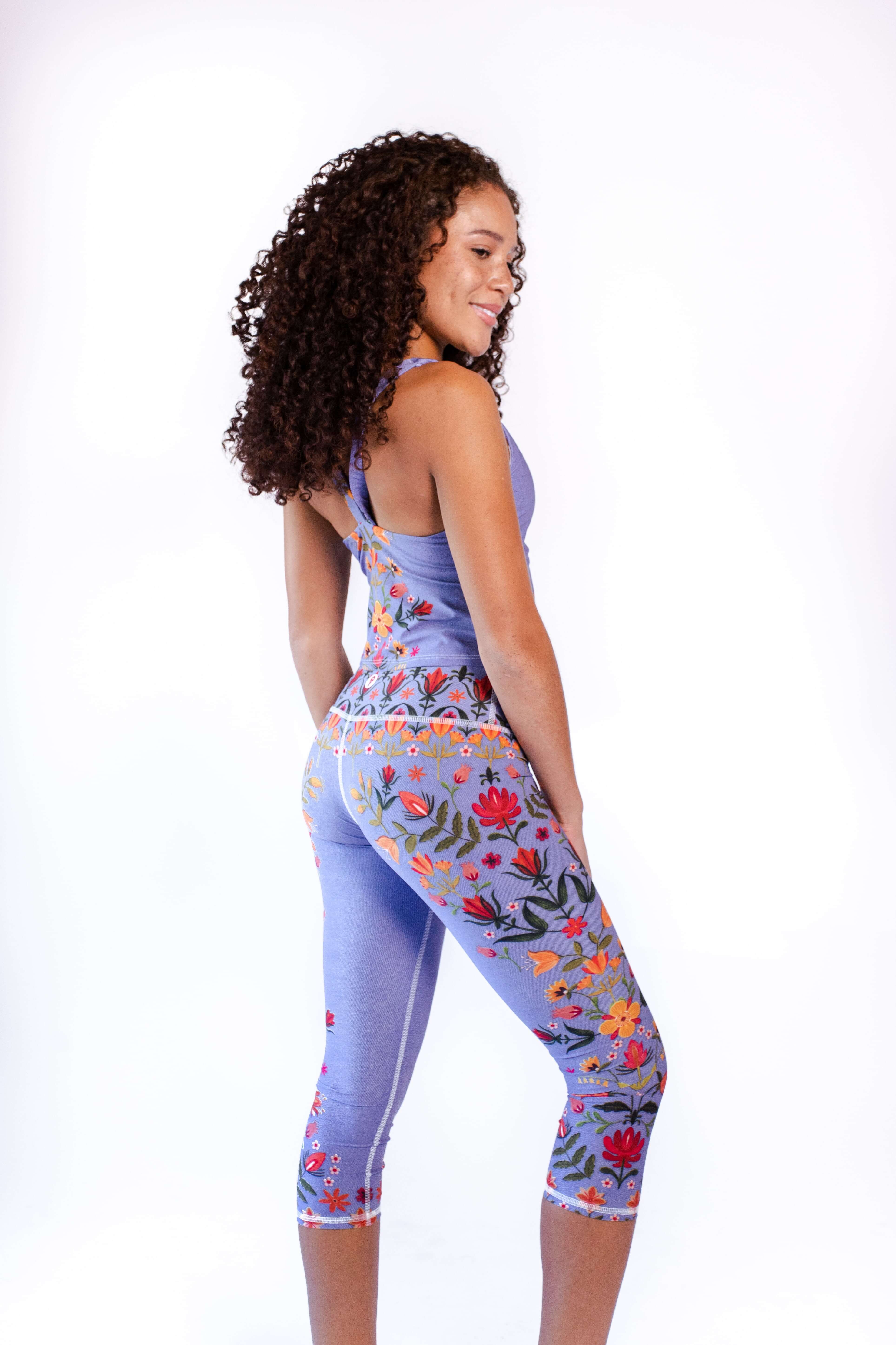 Capri Legging - Lavender Love image number 3.0