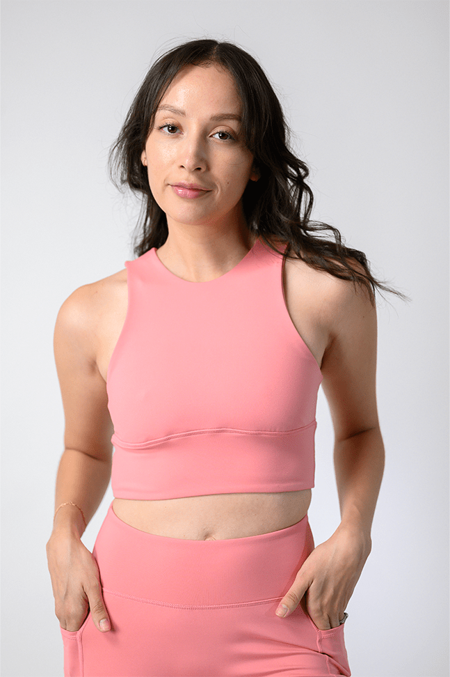 Free Range Sports Bra - Sea Salt
