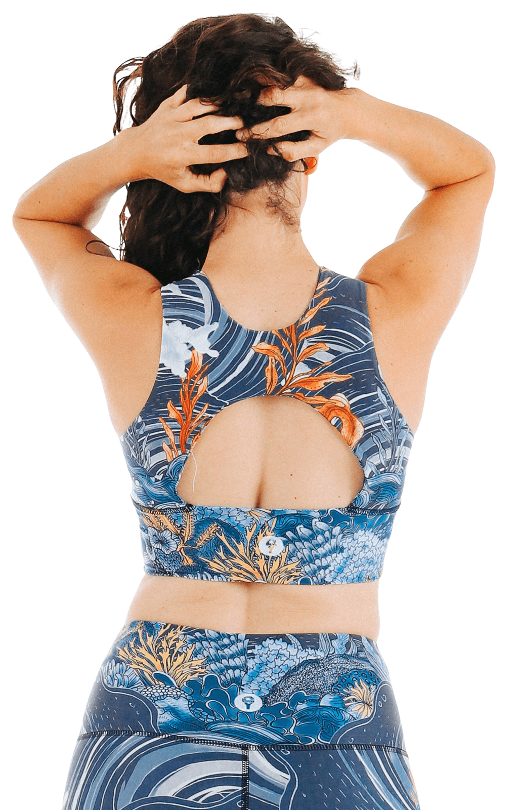 Free Range Sports Bra - Whale Hello image number 2.0