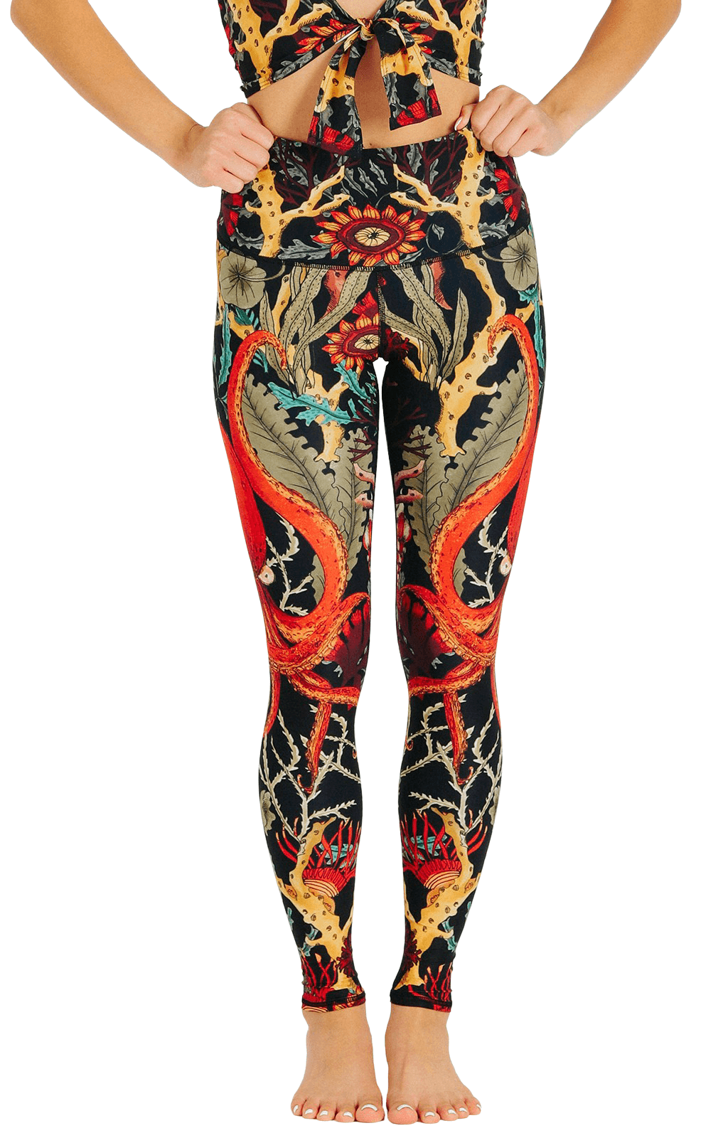 YD Legging - Coral My Name image number 4.0