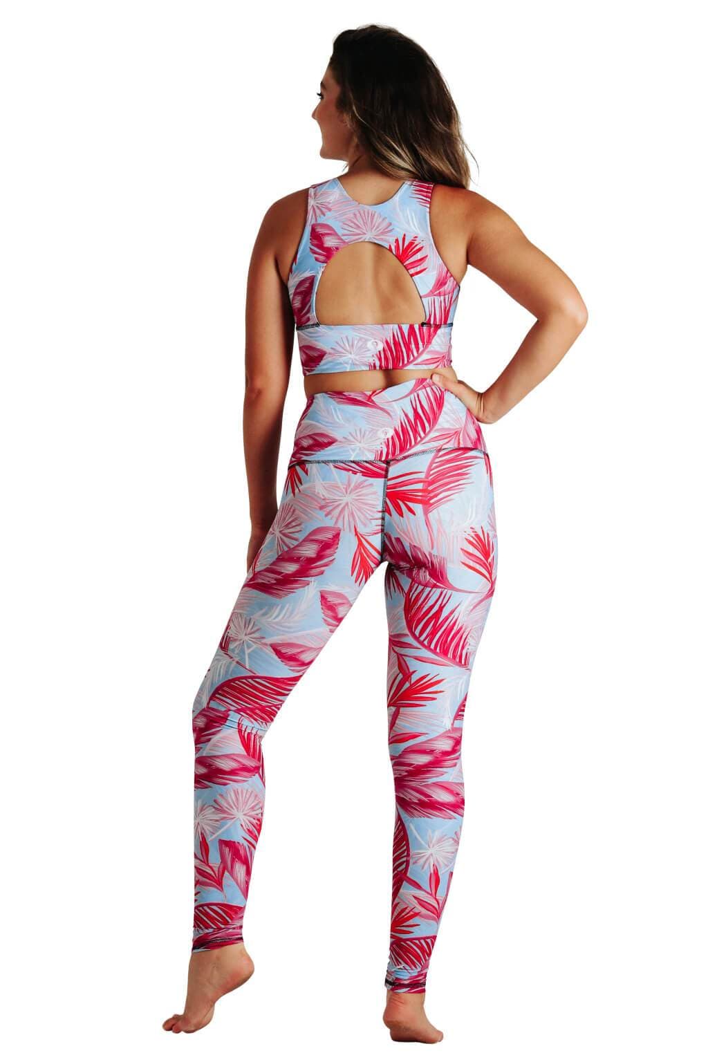 Free Range Sports Bra - Hot Tropic image number 5.0
