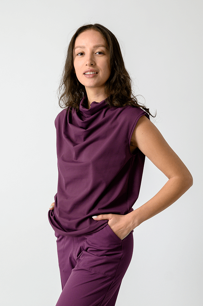 Goddess Tank - Mulberry image number 1.0