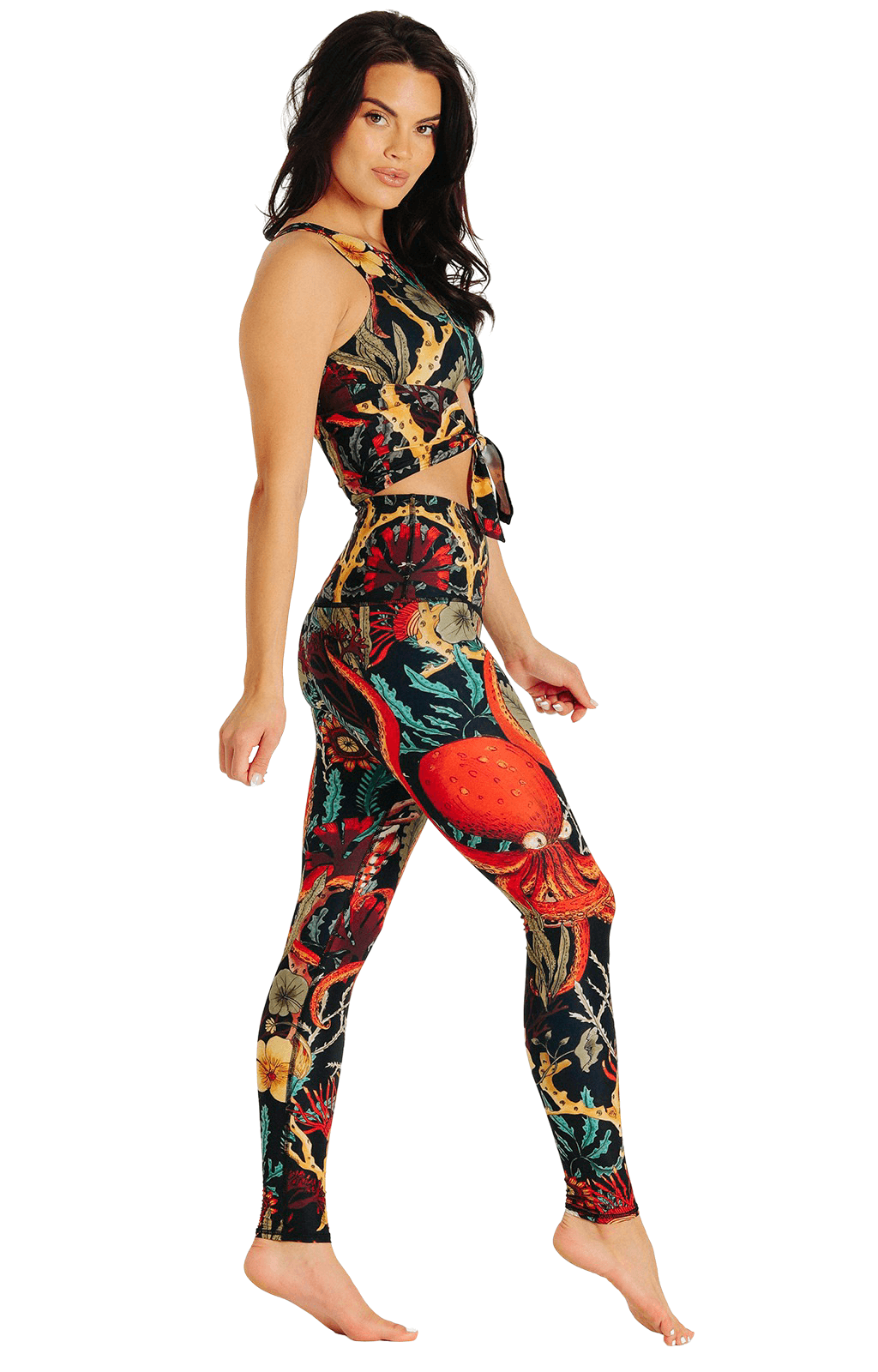 YD Legging - Coral My Name image number 5.0