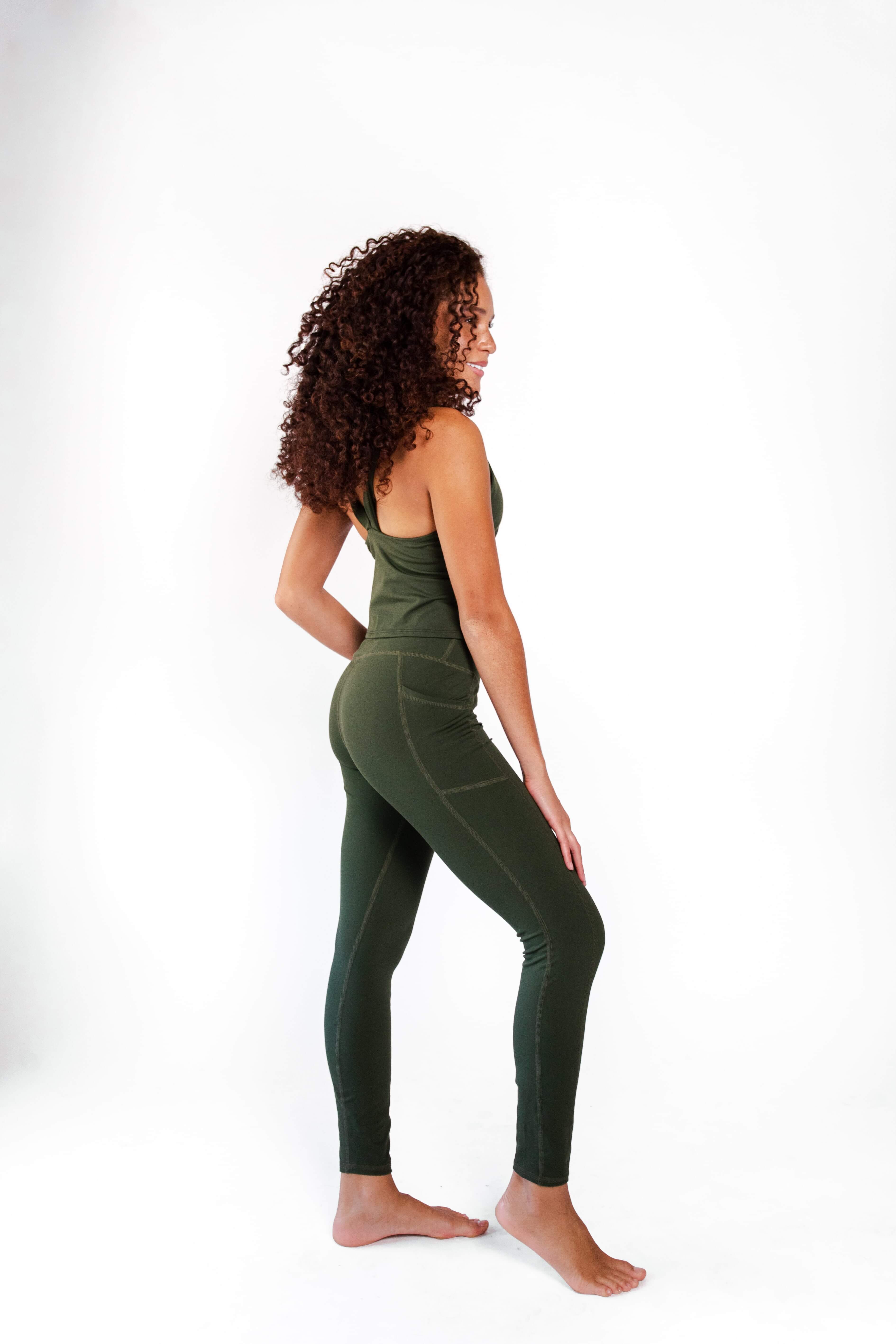 Nonstop Legging - Forest Green image number 1.0