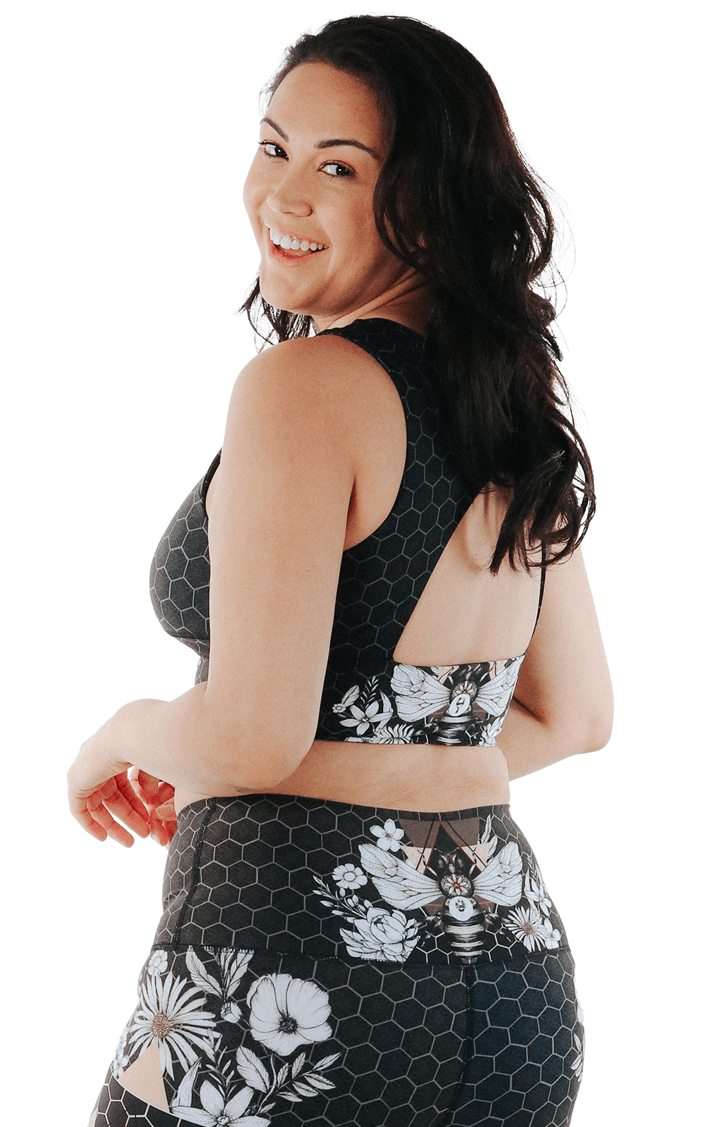 Free Range Sports Bra - Beeloved Blackout image number 4.0