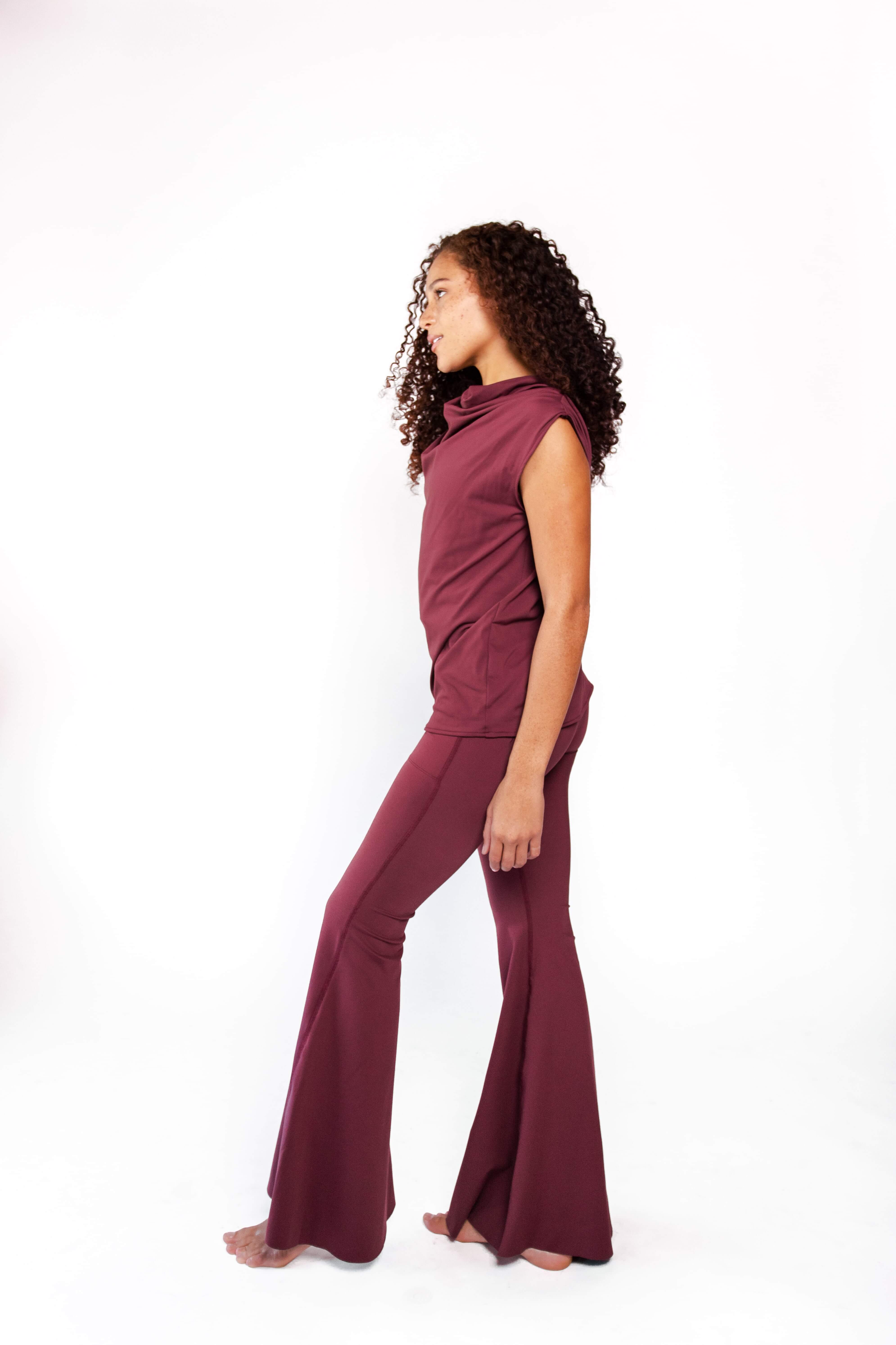 Goddess Tank - Maroon image number 1.0
