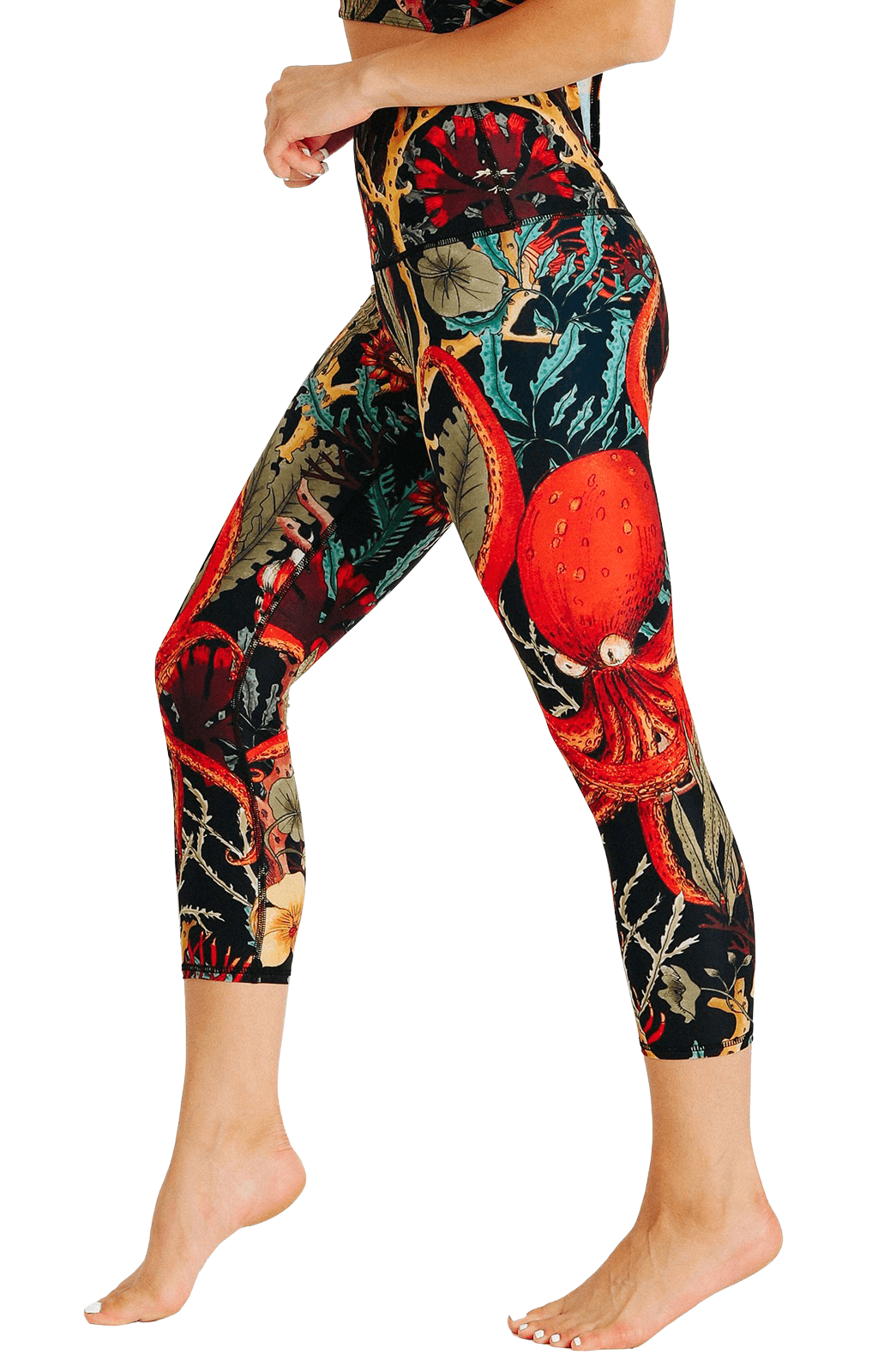 Capri Legging - Coral My Name image number 2.0