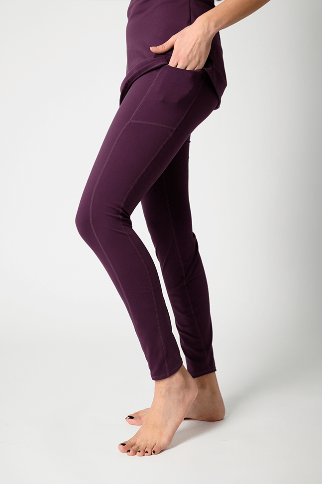 Nonstop Legging - Mulberry image number 1.0