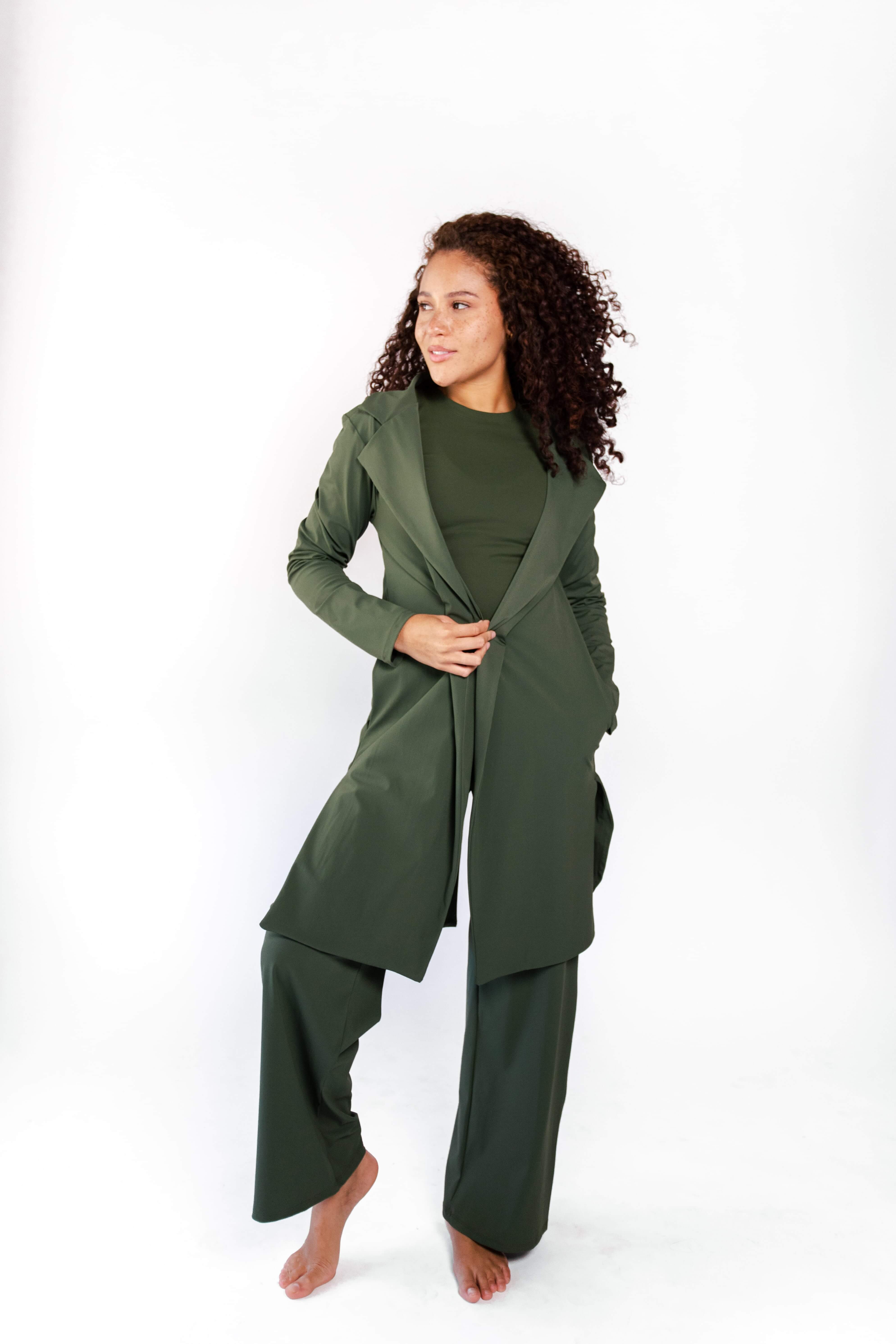 Trinity Blazer - Forest Green image number 2.0