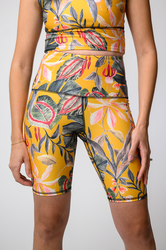Biker Shorts - Curry Up image number 1.0