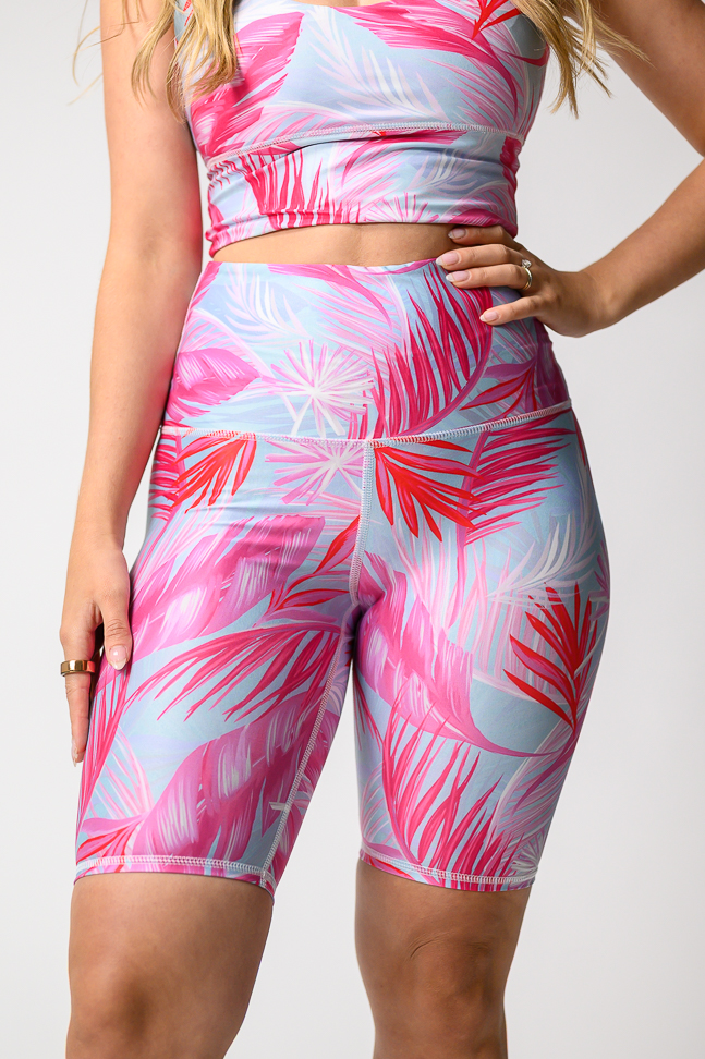 Biker Shorts - Hot Tropic image number 1.0