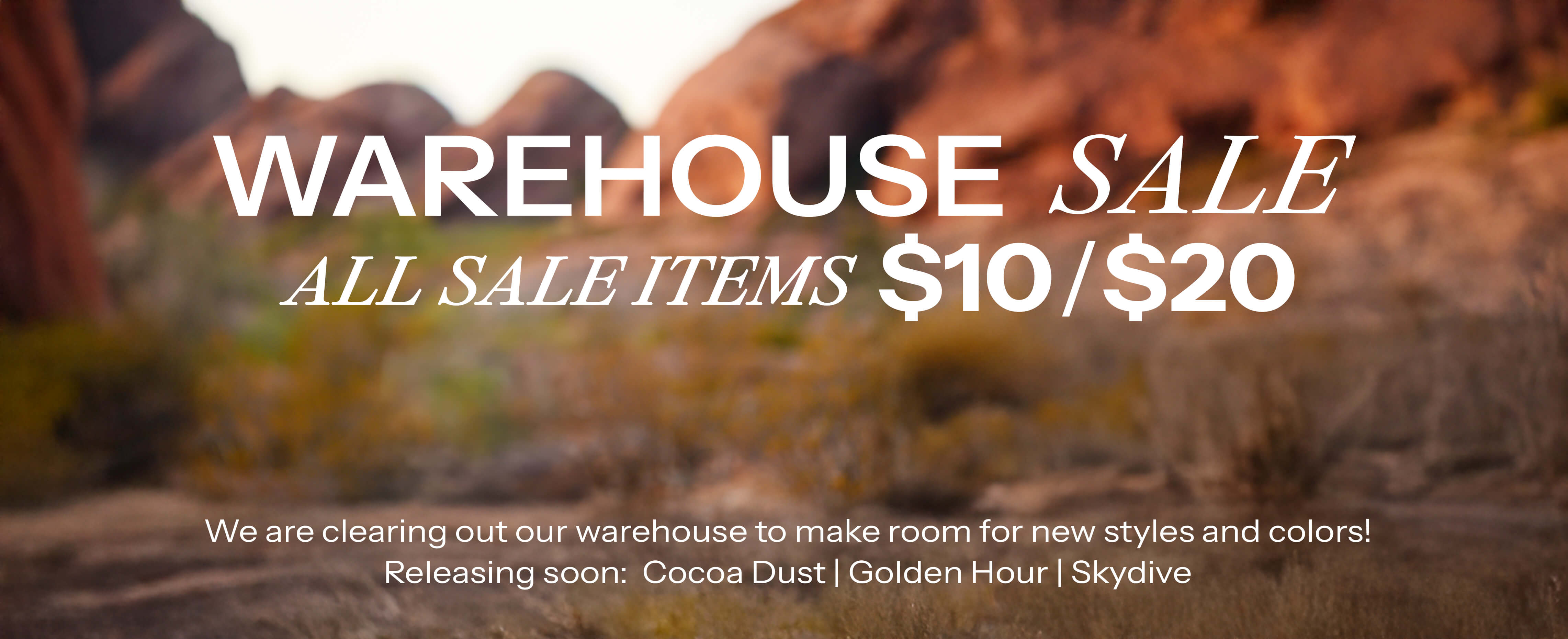 Warehouse Sale